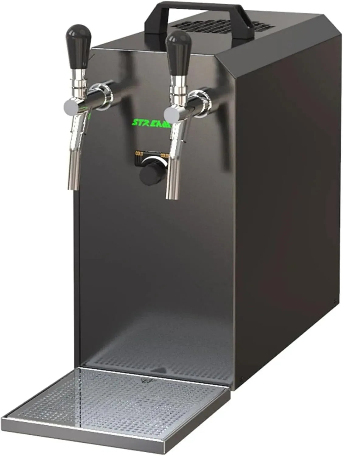 2-Leitungs Bierzapfanlage, Trockenkühler, 55 l/h, Edelstahl