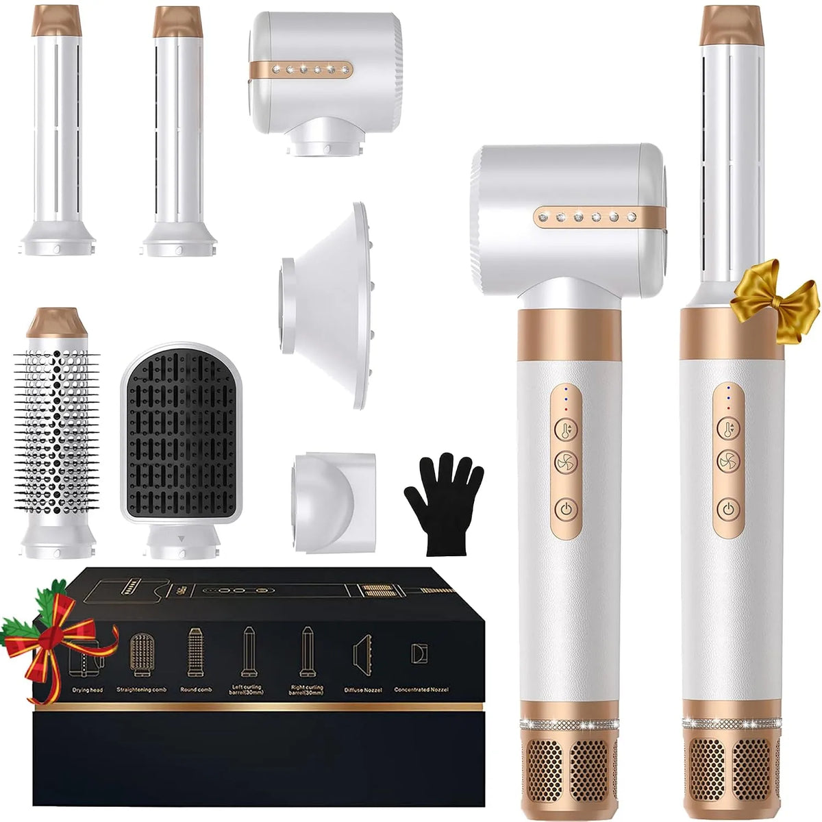 Wäschetrockner Pro7, Trockner für Wäsche, Rundbürstenföhn, haarföhn airstyler UKLISS Haarstyler & Ionen Haartrockner in 1