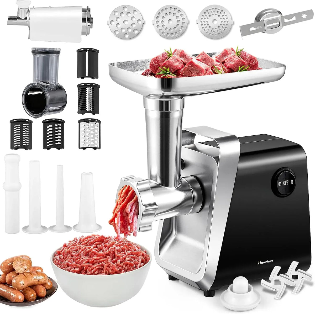 Tomatenpassiermaschine, Tomatenpresse, Hanchen 3-in-1, Gebäck