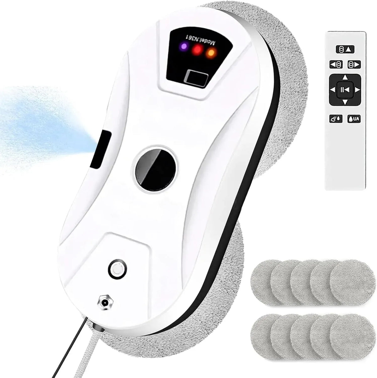 Fensterreiniger, Fensterroboter, elektrischer Fensterreiniger, Fensterputzroboter
