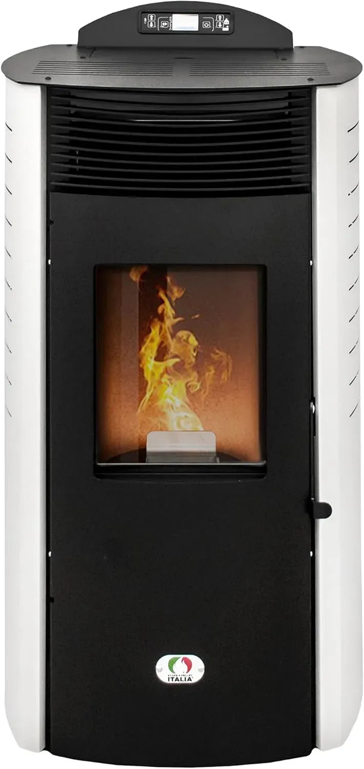 A PELLET ITALIA Siberia Aria New 18 KW Doppel Kanalisieren
