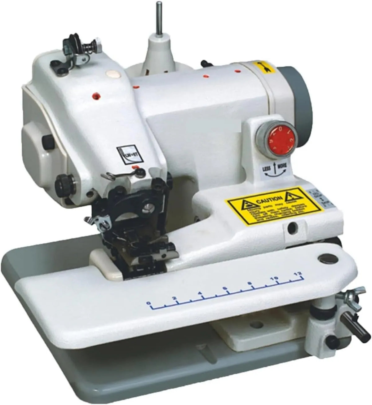 Blindstichmaschine, Tischnähmaschine, elektrische Nähmaschine, zu Hause