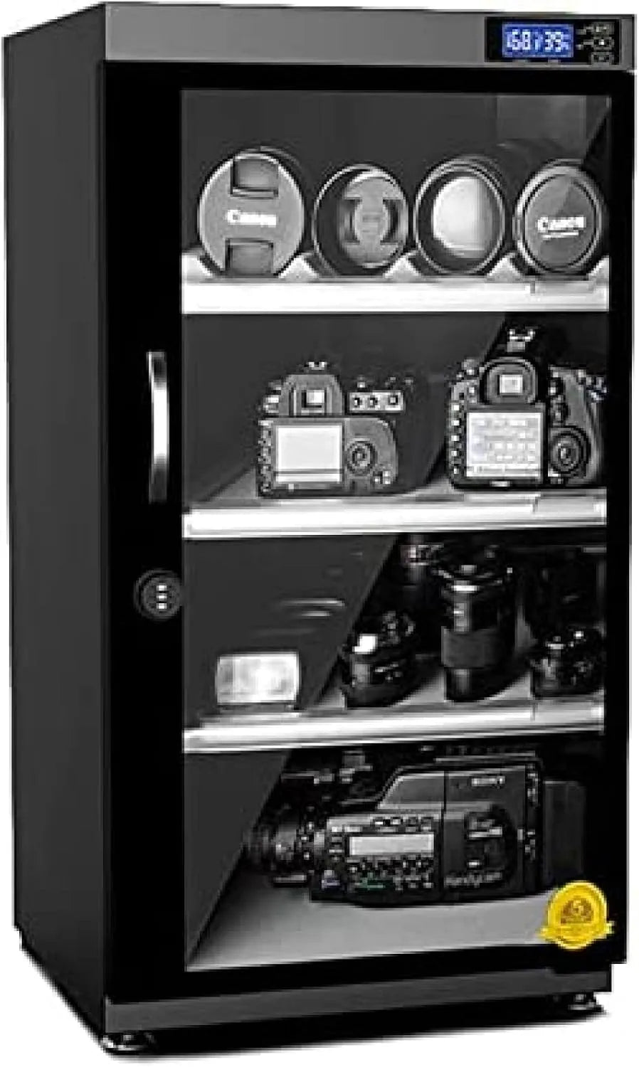 Entfeuchtungsschrank, Trockenschrank, 125 L, 105 L, für Fotoausrüstung Mit Codeschloss