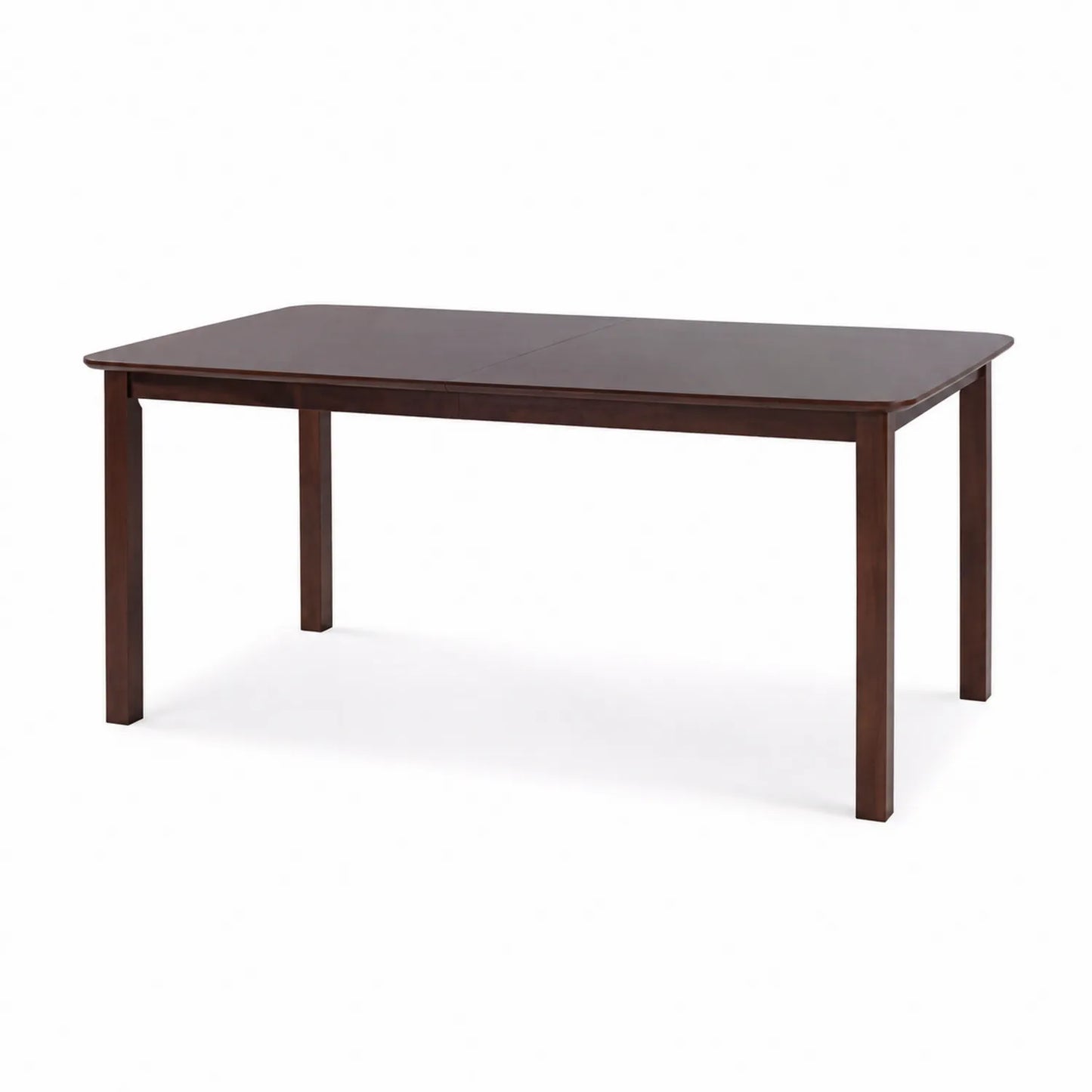 Esstisch Rechteckig Holz Dunkelbraun 180x90x75 cm
