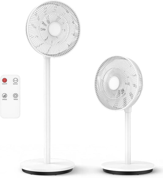 Ventilator, IERAKOR 2-in-1, leise, Ventilator zur Luftzirkulation, Tischventilator mit Fernbedienung