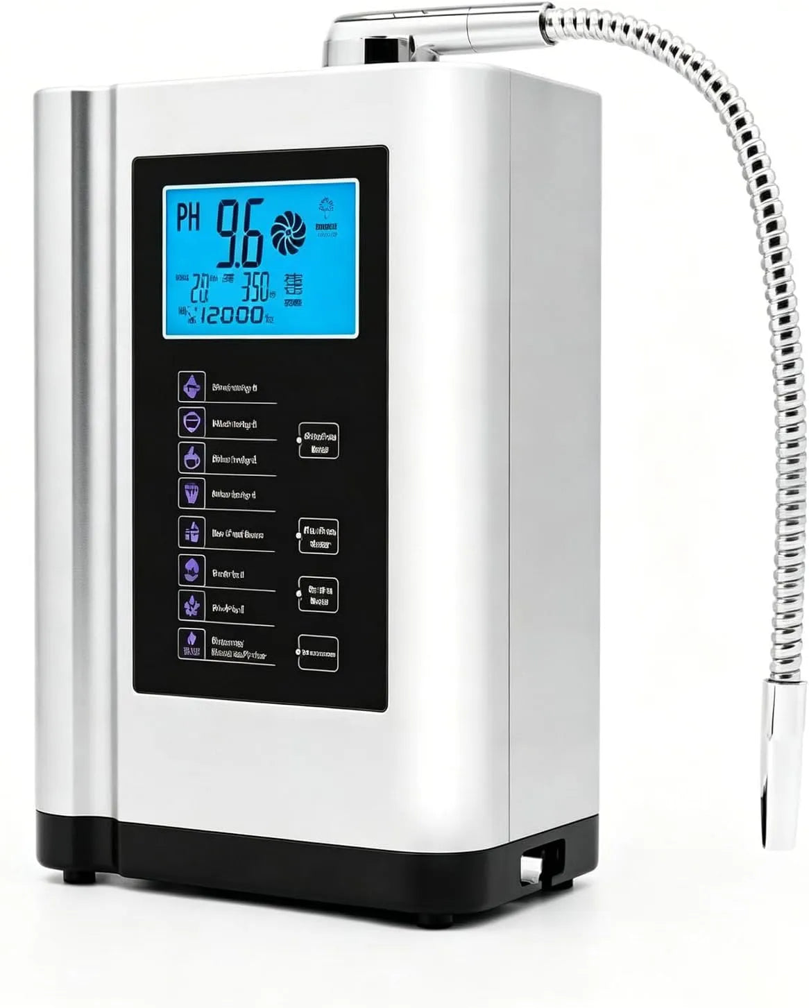Wasserionisator, Filter, 8000 L, Weiß, pro, Alkalischer Wasserionisator mit integriertem Filter 8000 l pro Filter