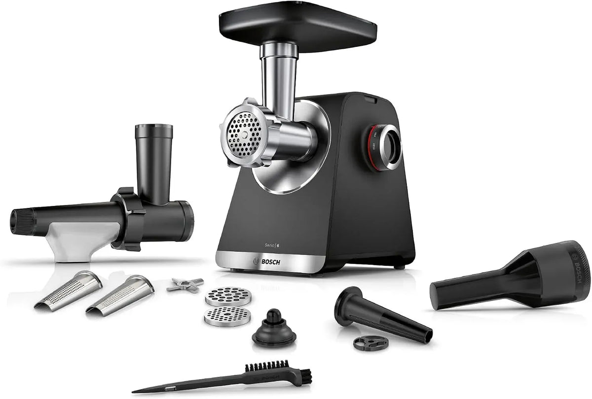 Bosch Serie 6 MFWS650B Geschirrspüler, Spülmaschine, Edelstahl, Schwarz, MultiPower MFWS 50B, 3 Lochscheiben, 2.100 W