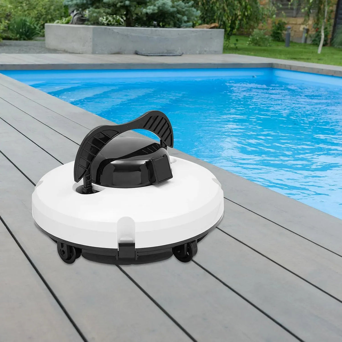 100-240V/50-60HZ 0.8A Poolreiniger, Poolroboter, Poolsauger, Akku, Poolreinigungsroboter, 60 Hz, 240 V, kabellos, für Oberirdische Pools