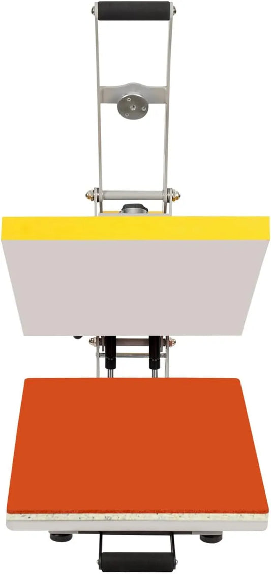 Halbautomatisch, Textilpresse, 40x50cm, 2500 W, Touch-Bedienung, LCD-Display, Wärmefunktion, für T-Shirts & Sublimation, Transferpresse