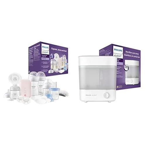 Philips SCD340/31 SCF291/00 Milchpumpe, elektrische Stillpumpe, IPS-Panel, BPA-frei
