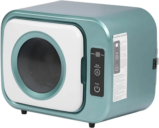 Wäschetrockner, 300 W, tragbar, Edelstahl, Grün, ABS-Edelstahl