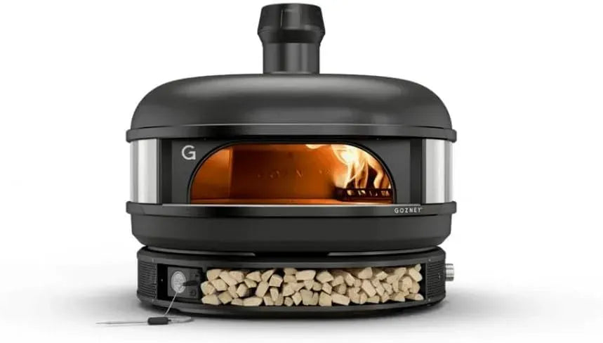 Elektrischer Pizzaofen, Schwarz, Ofen zum Backen, Gozney Dome Pizzaofen Off Black