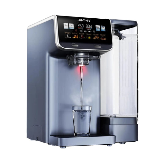 7-stufige 3S-Heizung Osmoseanlage, Wasserfilter, Trinkwasserfiltersystem, Wärmefunktion, für Trinkwasser, JIMMY