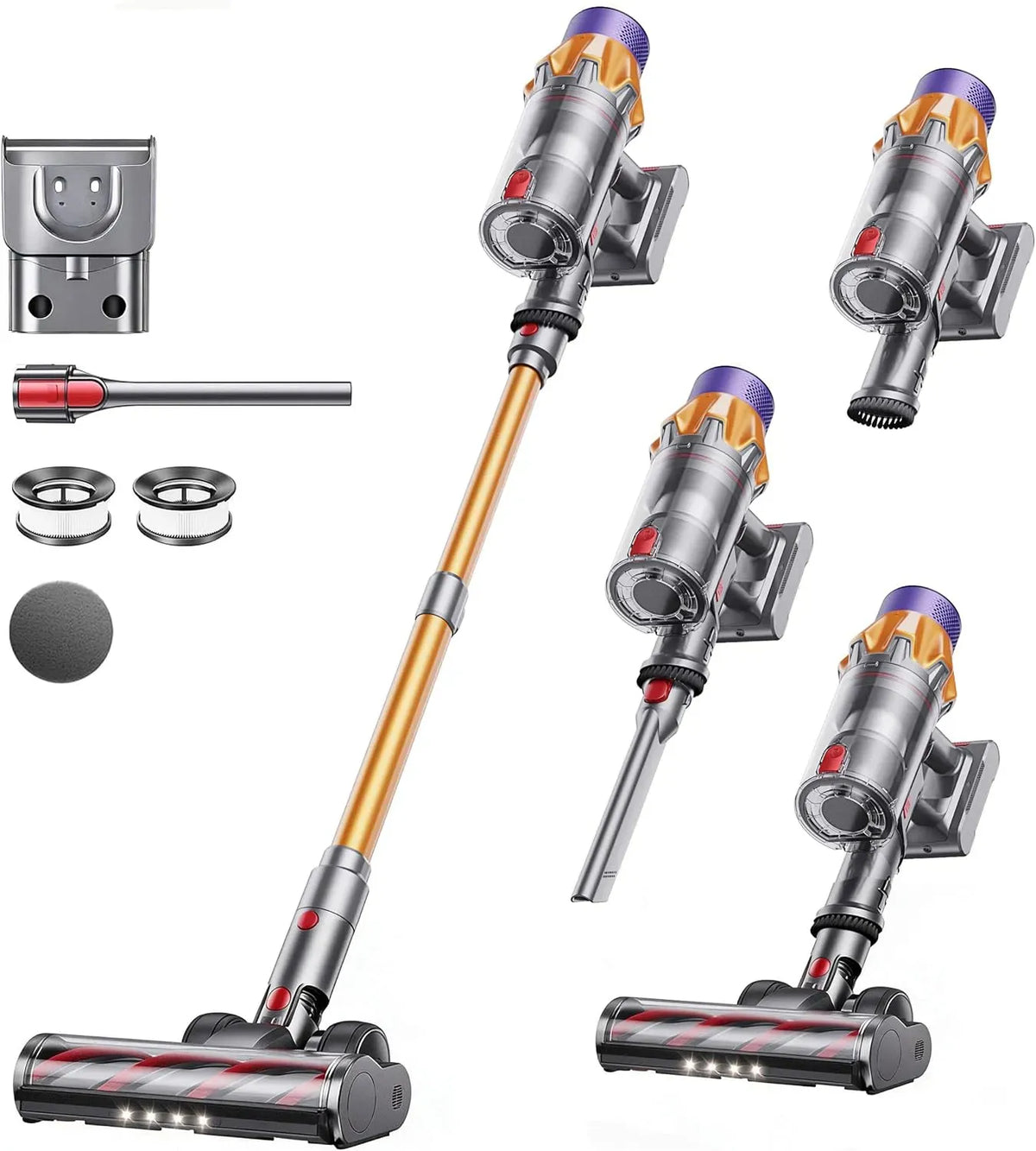 Staubsauger, 600 W, SunSare 600W/50000Pa/65Min, leise
