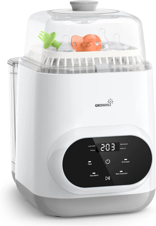 Waschmaschine, GROWNSY, Waschautomat, elektrische Milchpumpe, Babyflaschen-Waschmaschine Pro