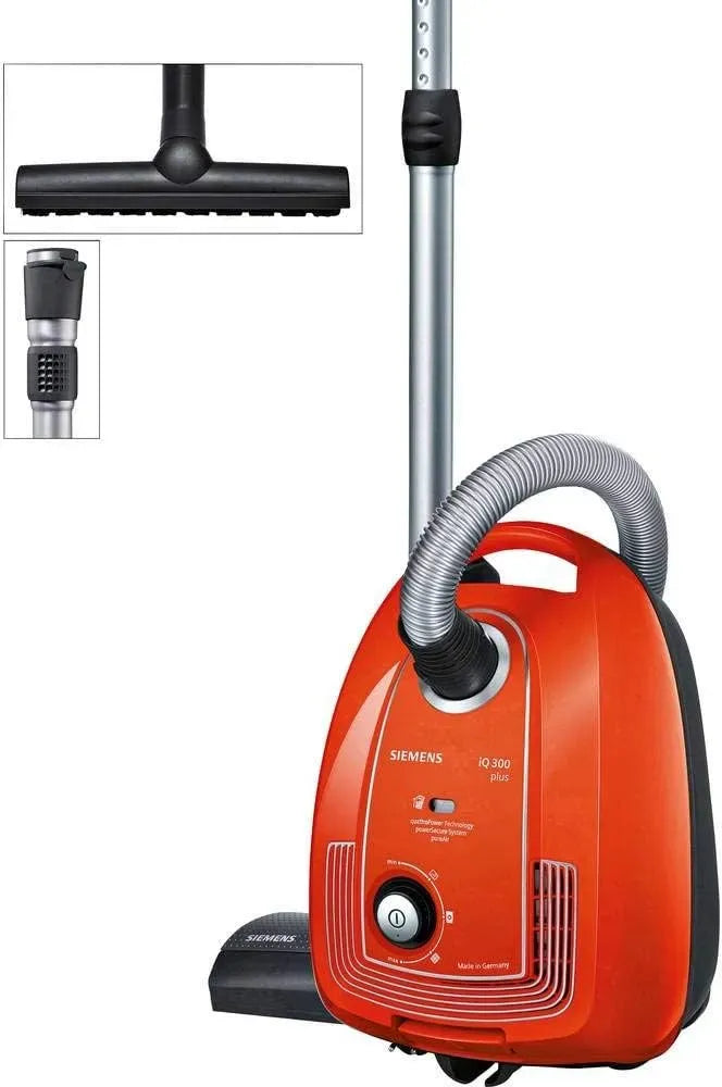 Siemens iQ300 VSP3AAAA Staubsauger, 750 W, Hygiene, Rot, Hygiene-Filter