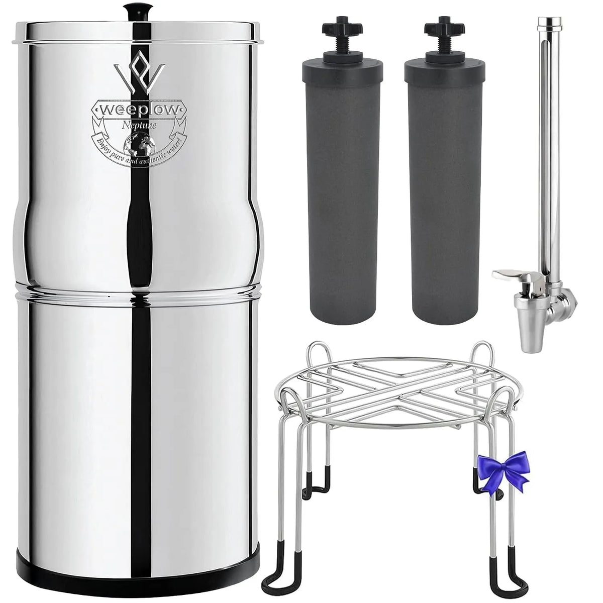 Küchenarmatur AISI 304, 11 L, Edelstahl, 2 Reinigungselemente O'Pure 2 inklusive