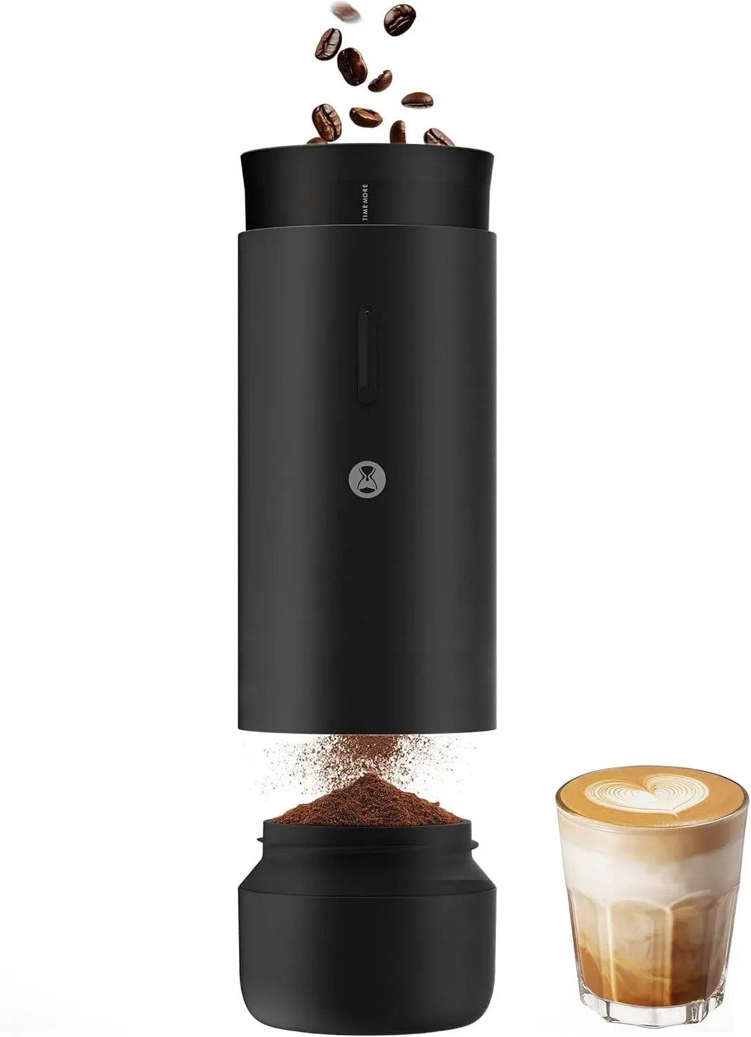 01S Kaffeemühle, Kaffeebohnenmühle, tragbar, für Reise & Haushalt, TIMEMORE
