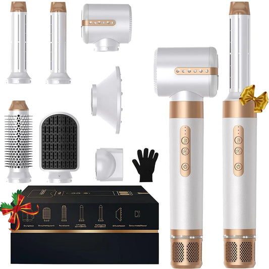 Wäschetrockner Pro7, Trockner für Wäsche, Rundbürstenföhn, haarföhn airstyler UKLISS Haarstyler & Ionen Haartrockner in 1
