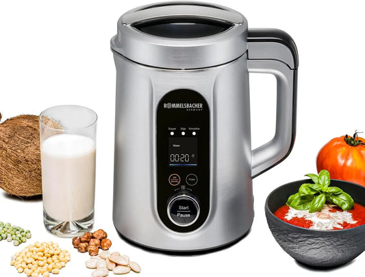 Rommelsbacher SVD 1400 Wellenschliff-Messer, Innenbehälter, Bereiter, 1,3 L, 9 Programme, Edelstahl