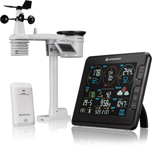 7in1 Wetterstation, Außensensor, Funkwetterstation, LAN, für UV-Pegel