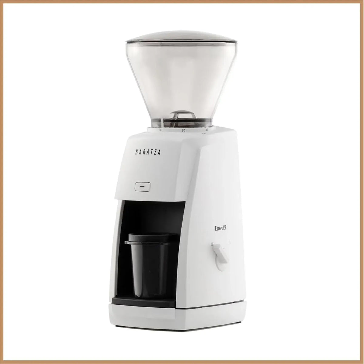 Kaffeemühle, Kaffeebohnenmühle, Weiß, Baratza