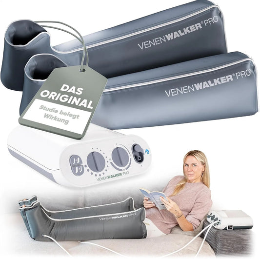 PRO2 Lymphdrainage Gerät, Beinmassagegerät, Zertifiziertes Medizinprodukt TÜV