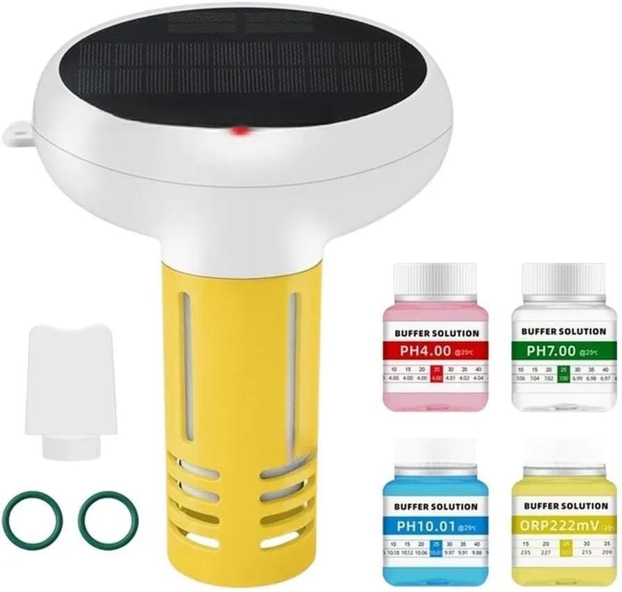 7-in-1 Wasserqualitätsmonitor, Messgerät, Weiß, für Tuya