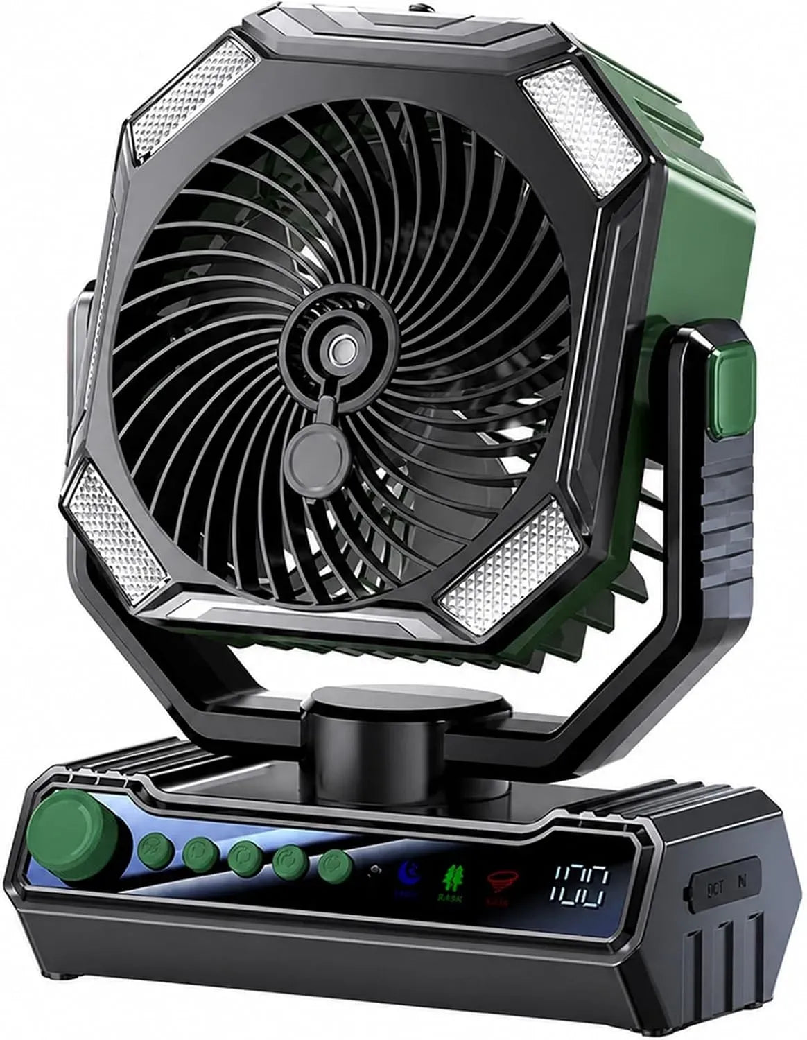 Ventilator 40000-mAh-Akku, tragbar, Ventilator zur Luftzirkulation, Nano-Nebel-Kühlung