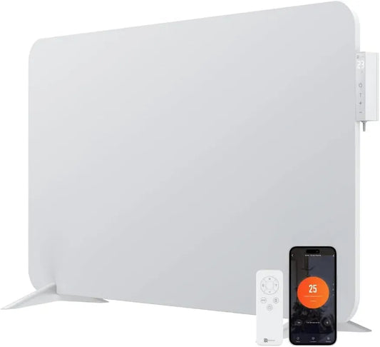 Smartes Thermostat, 750 W, Weiß, Infrarotheizung, Wärmefunktion, BR Bringer® Infrarotheizung 750 W mit Smart Thermostat Weiß