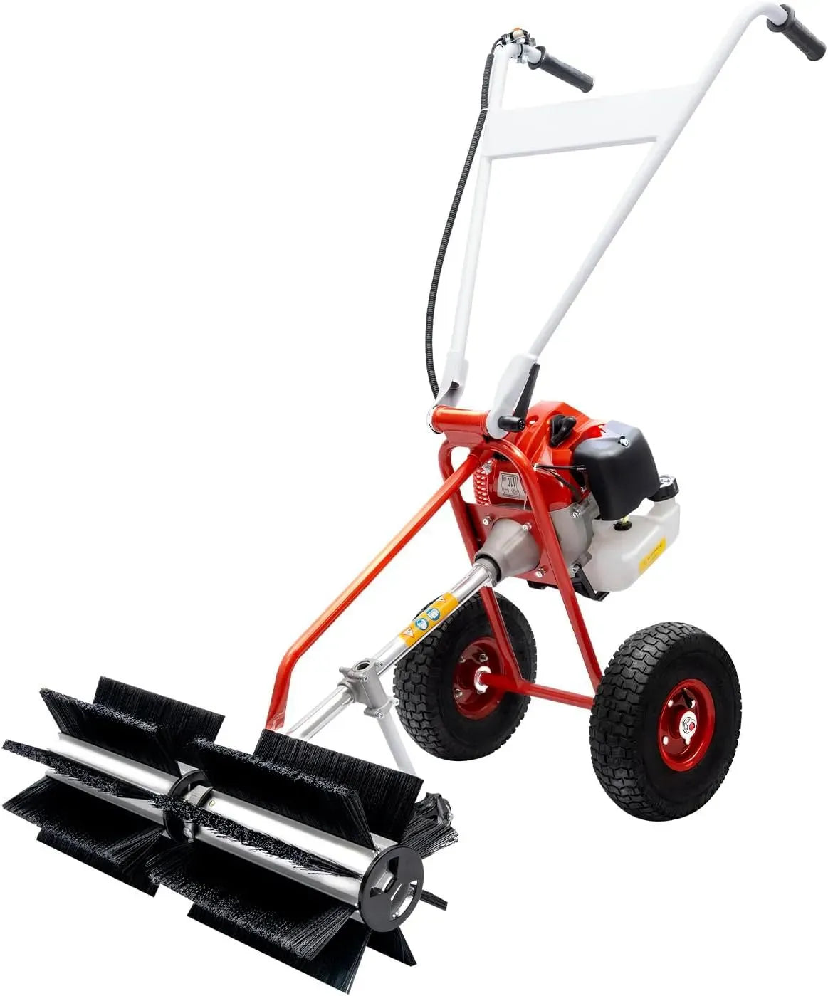 43cc 2-Takt Handschubkehr Maschine, Kehrmaschine, Schneefräse, Schneeräumgerät, Bodenkehrmaschine, 1,25 kW, 1,7 PS