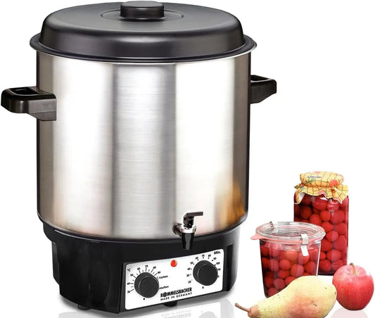 Rommelsbacher KA 2004 2004/E Entsafter, 1 L, 1800 W, 27 Liter/für 14 Gläser à 1 Liter, stufenlos regelbar, MADE IN GERMANY