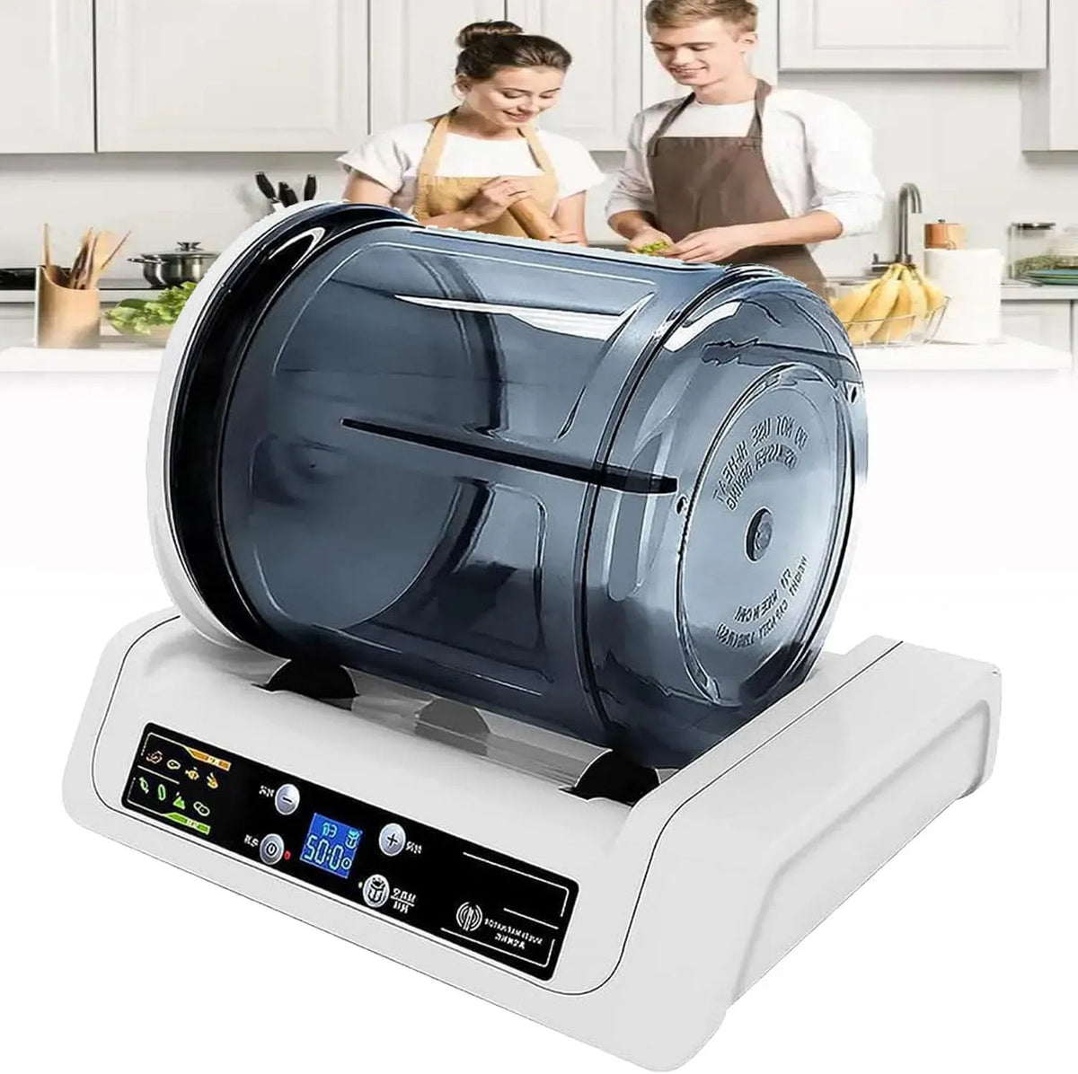 Vakuum-Tumbler-Fleischmariniergerät, Gemüse-Tumbler-Mariniergerät, Hamburger-Beizmaschine, Grill, gewerblich, für Gebratenes Hühnchen