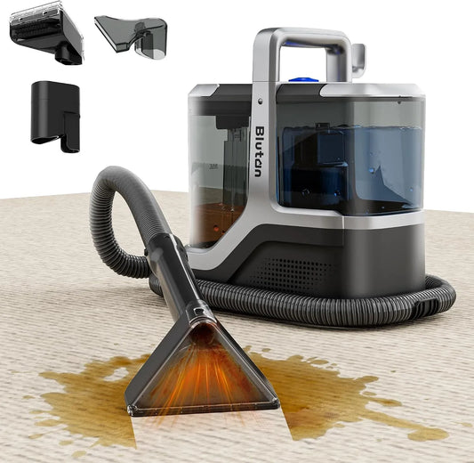 3-in-1-Reinigung Polsterreiniger-Gerät, trockensauger, Waschsauger, Teppich- und Polsterreinigungsgerät, 2,3 L, 600 W, 18kPa, 1,2 L, für Sofas