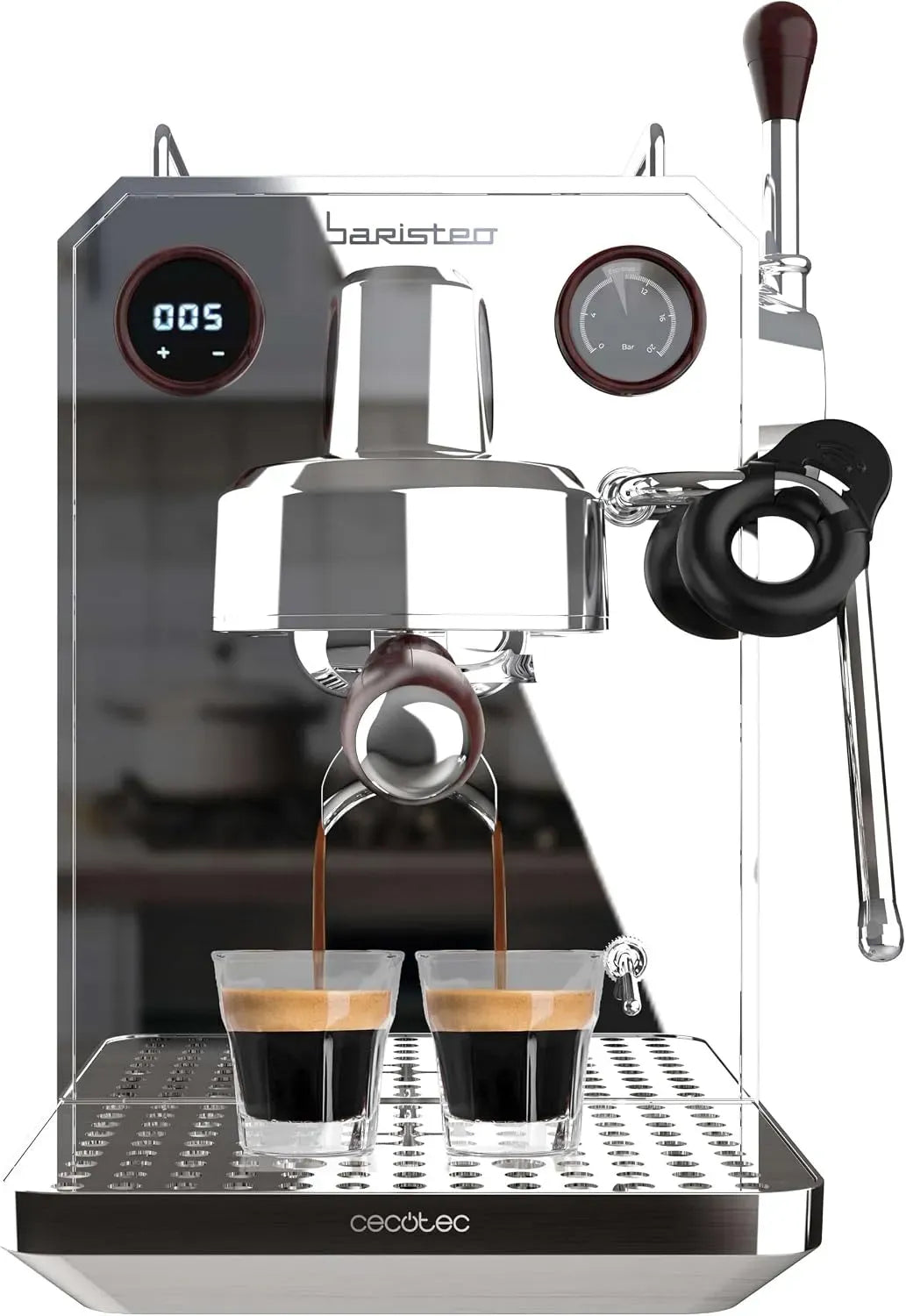 Cecotec Kaffeemaschine, 1,7 L, Kaffeebereiter, elektrische Kaffeemaschine, Kaffeemaschine für Barista Baristeo Intima