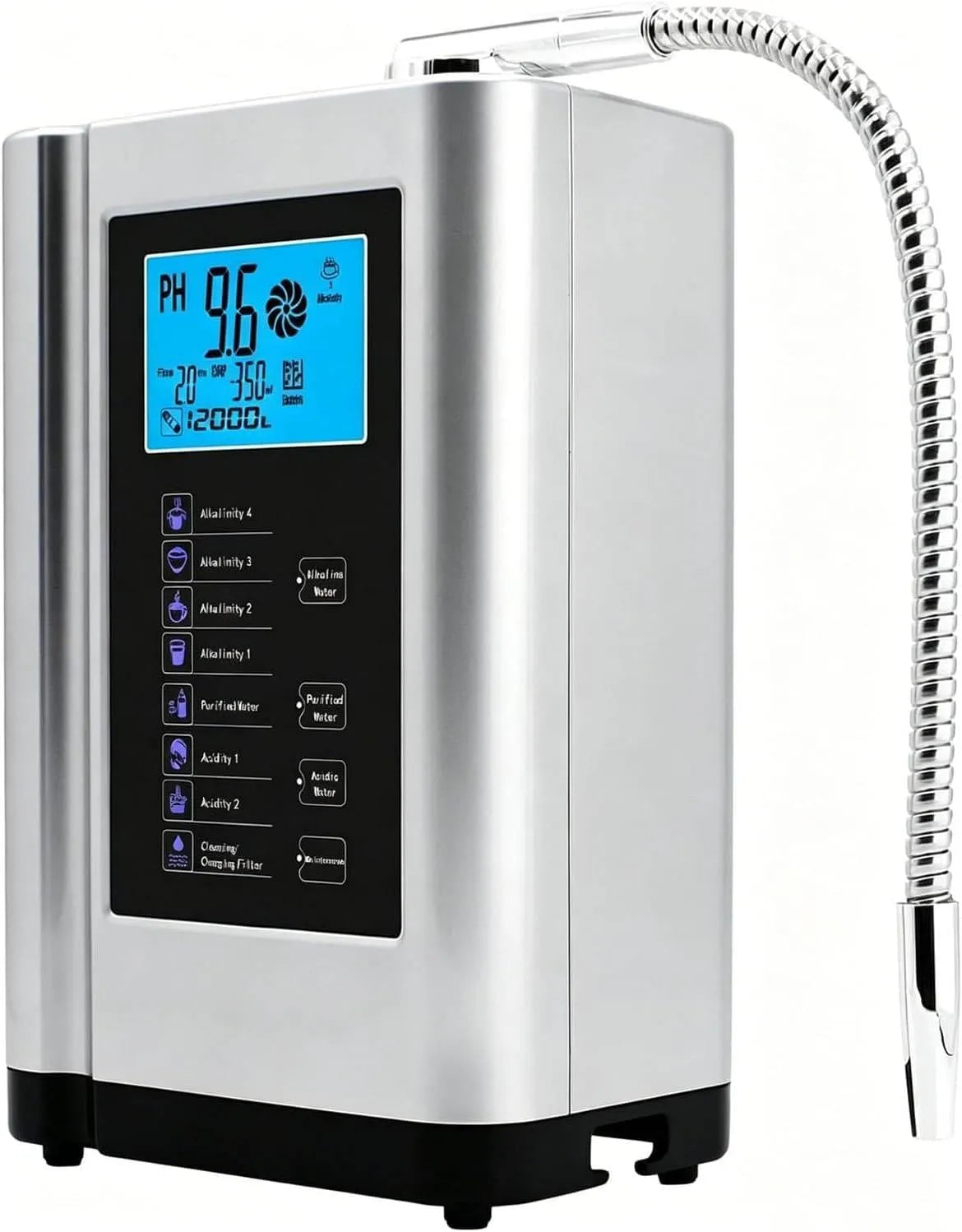 PH 3 Wasserionisator, Wassergerät, 8000 L, Silber