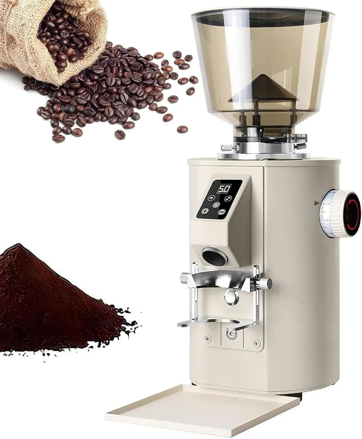 Kaffeemühle, Kaffeebohnenmühle, PixCy Manuelle Kaffeemühle